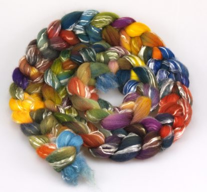 Kammzüge Kammzüge handgefärbt